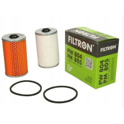 Zestaw filtr paliwa + filtr oleju ursus + 2x olej silnikowy  5L Lotos