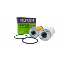 Zestaw filtr paliwa + filtr oleju ursus + 2x olej silnikowy  5L Lotos
