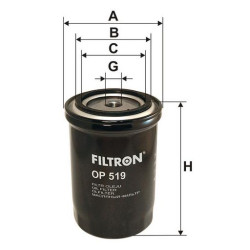 Filtr oleju Polonez FSO 125P 1.3 1.5  OP519