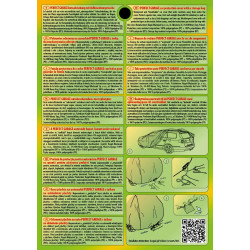 Plandeka pokrowiec Fiat 126p Cotton Touch