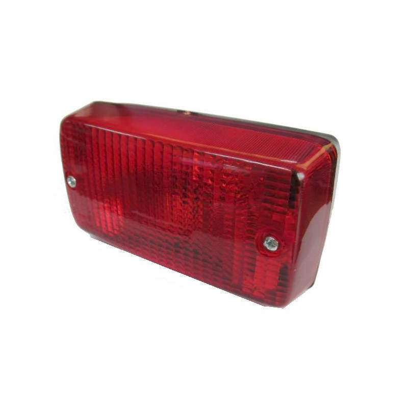 Lampa przeciwmgielna czerwona czerwony klosz podwieszana Fiat 125p 126p