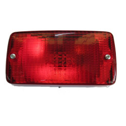 Lampa przeciwmgielna czerwona czerwony klosz podwieszana Fiat 125p 126p