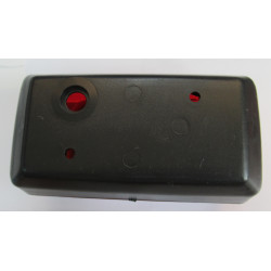 Lampa przeciwmgielna czerwona czerwony klosz podwieszana Fiat 125p 126p