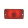 Lampa przeciwmgielna podwieszana Fiat 126p 125p czerwona
