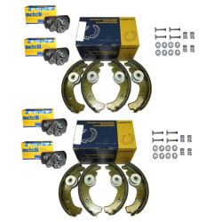 Szczeki hamulcowe cylinderki zapinki Fiat 126p Standard 1974-1984