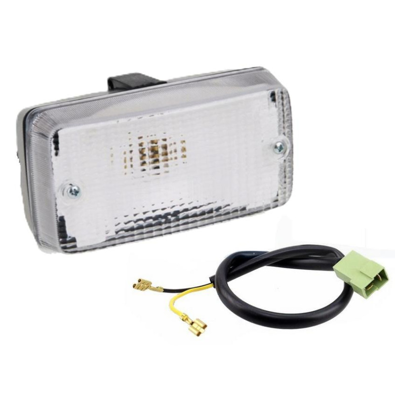 Lampa cofania biała biały klosz Fiat FSO 125 126p przewod sruby 2x5M