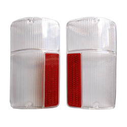 Klosz lampy tył p + l Fiat 126p EL bialy