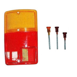 Klosz lampy tył L Fiat 126p FL śruby