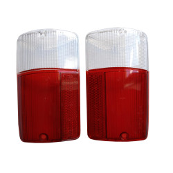 Klosz lampy tył Fiat 126p EL bialo czerwone