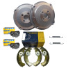 Bebny tyl szczeki hamulcowe cylinderki Fiat 126p Standard STD 1974-1984
