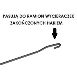 Ramię + pioro wycieraczki tył Skoda Felicja Felicia