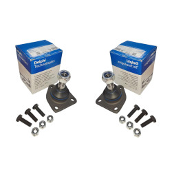 Zestaw 2x sworzen wahacza gorny gora FSO Polonez Fiat 125p DELPHI