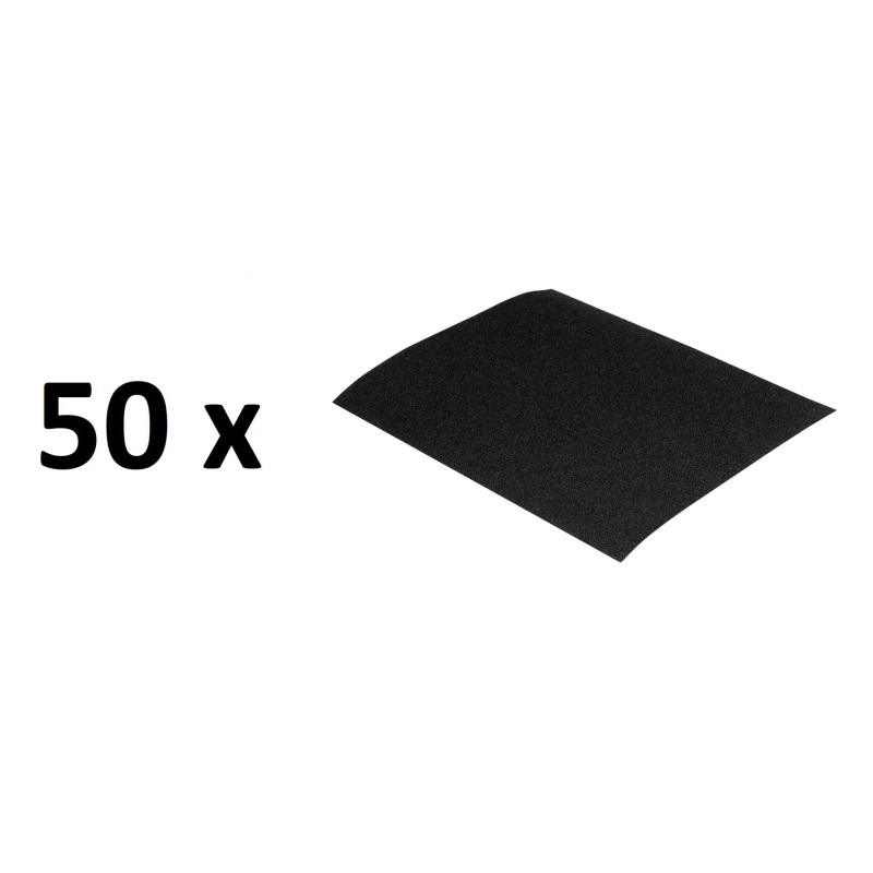 Papier ścierny arkusz wodoodporny 230x280 granulacja 360 P360 50 sztuk Papier ścierny arkusz wodoodporny 230x280 granulacja 360 P360 50 sztuk
