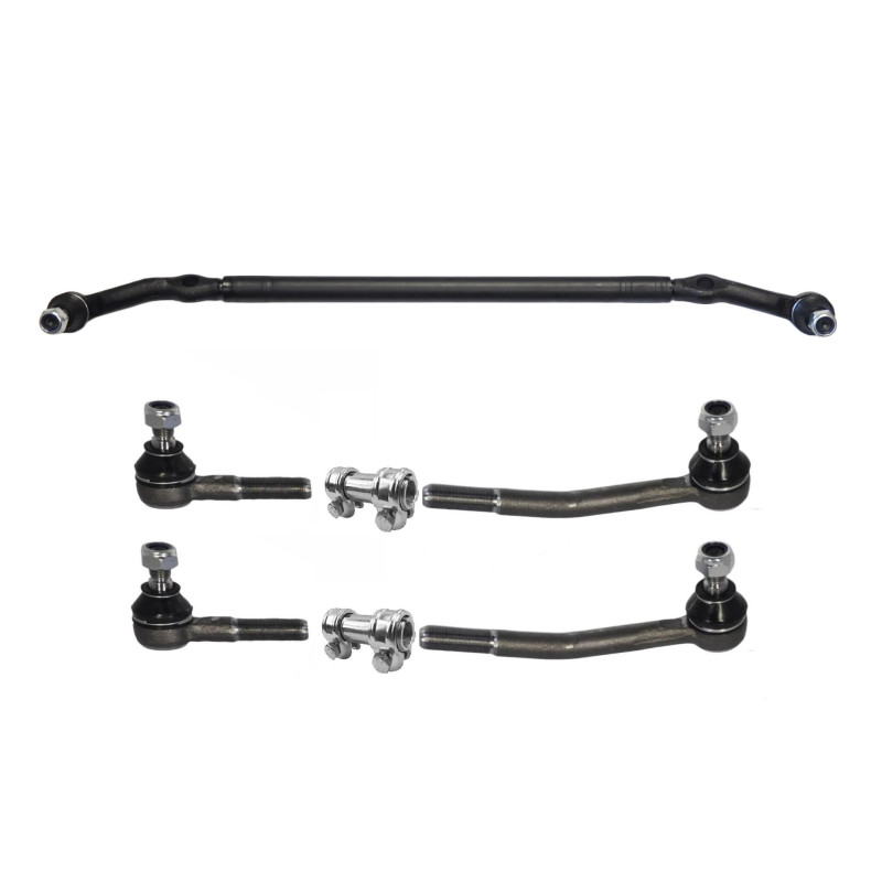 Drazek kierowniczy środkowy + 4 koncówki drazka + laczniki FSO 125p Polonez ST