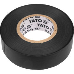Taśma elektroizolacyjna 19mmx20mx0,13mm, czarna - Yato