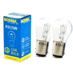 Żarówka żarówki P21/5W 12V świateł stop pozycyjnych tylnych Fiat 126p