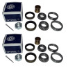 2x Łożysko łożyska koła tył tylne Fiat 126P Standard FL Elegant OPTIMAL