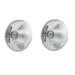 2x Reflektor lampa drogowa dalekosiezna Fiat 125p Polonez Star Jelcz RE.02807