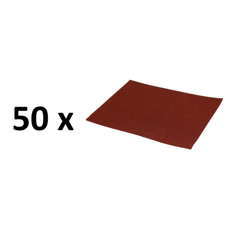 Papier ścierny arkusz 230x280 granulacja 240 P240 50 sztuk Papier ścierny arkusz 230x280 granulacja 240 P240 50 sztuk