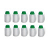 10 x Butelka plastikowa z zakrętką PEHD z podziałką 250ml