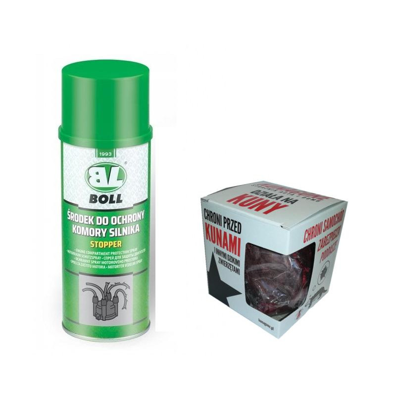 Antykuna spray odstraszanie odstraszający na Gryzonie Kuny + kunagone