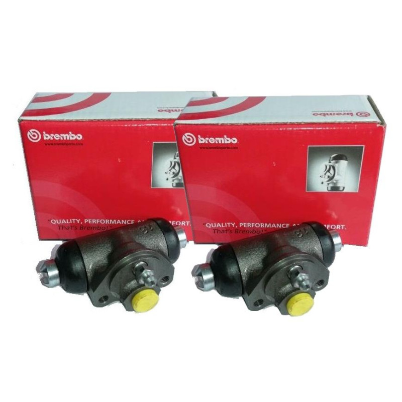 2x cylinderek hamulcowy Fiat 126p FL EL tył Brembo