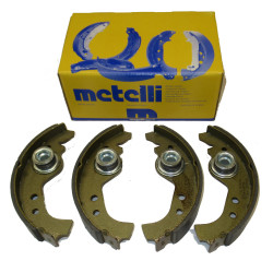 Bębny szczęki hamulcowe cylinderki rozpieracz linka Fiat 126p FL EL Metelli Linex JPN