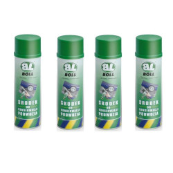 4x Środek antykorozyjny do podwozi BOLL 0,5L 500ml czarny