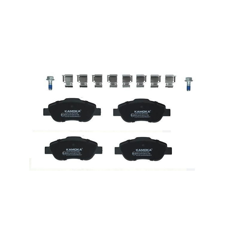 Klocki hamulcowe Fiat Panda II (03-12) 1.2 1.3D 1.4