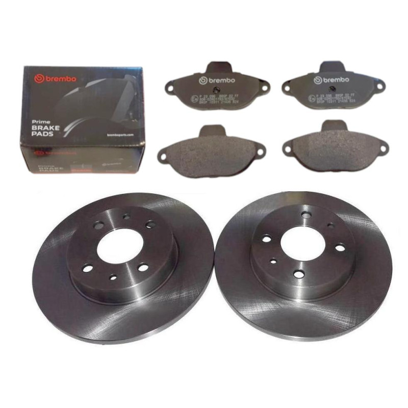 Tarcze klocki hamulcowe Fiat Cinquecento Seicento Panda II BREMBO Tarcze klocki hamulcowe Fiat Cinquecento Seicento Panda II BREMBO