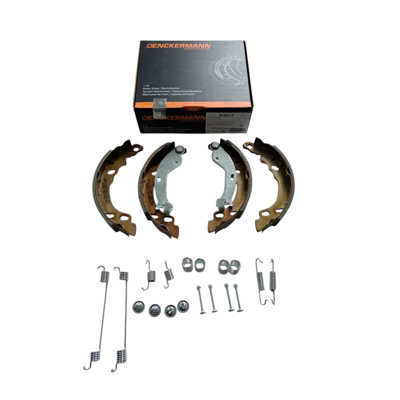 Szczęki sprężynki hamulcowe Fiat 500 Panda II 2003-2012 z ABS Szczęki sprężynki hamulcowe Fiat 500 Panda II 2003-2012 z ABS