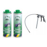 3x 1000ml środek antykorozyjny do podwozi BOLL + pistolet Fiat 126p