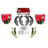 Szczęki hamulcowe sprężynki cylinderki Fiat Cinquecento Seicento Brembo