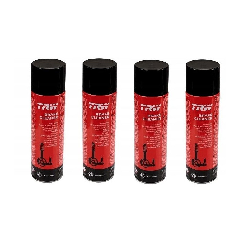Zmywacz do hamulców sprzęgieł 500ml TRW PFC105SE - 4 sztuki