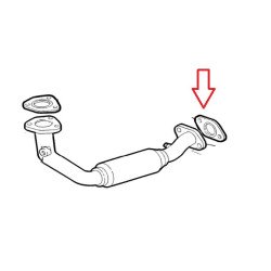 Uszczelka katalizatora Fiat Seicento 900 1.1