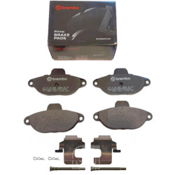 Klocki hamulcowe + elementy Fiat Cinquecento Seicento Panda II Brembo