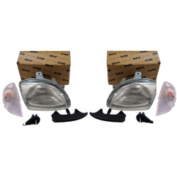Reflektory lampy kierunkowskazy prawy + lewy Fiat Seicento