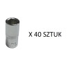 Nasadka sześciokątna 1/4'' 8 mm - Yato x 40sztuk