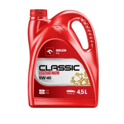 Olej syntetyczny Orlen Oil CLASSIC SYNTHETIC 5W-40 4,5 l 5W-40
