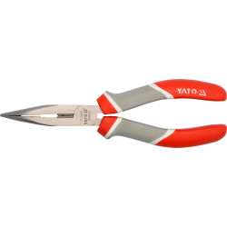 Szczypce wydłużone wygięte 160 mm - Yato