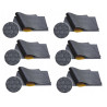 6x Samoprzylepna mata głusząca plaster miodu Fiat 126P