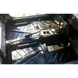 6x Samoprzylepna mata głusząca plaster miodu Fiat 126P