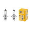 Żarówka Hella H4 60/55W Fiat Punto I Panda II (03-12) 126p 2 sztuki