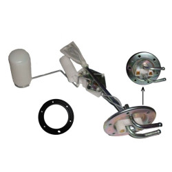 Zbiornik paliwa + czujnik pływak + rura + uszczelka + filtr + nakrętki Fiat 126p