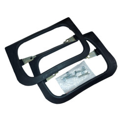 Ramka ramki osłony reflektora guma Fiat 126p para 2 szt