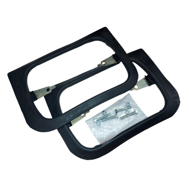 Ramka ramki osłony reflektora guma Fiat 126p para 2 szt Ramka ramki osłony reflektora guma Fiat 126p para 2 szt
