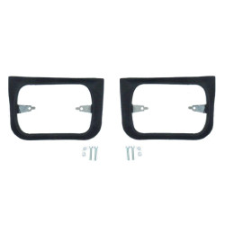 Ramka ramki osłony reflektora guma Fiat 126p para 2 szt