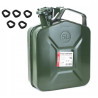 Kanister na paliwo benzyne 5L metalowy Fiat 126p 125p FSO + 5 uszczelek
