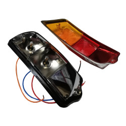 Lampa tył prawa lewa Fiat 500 chrom
