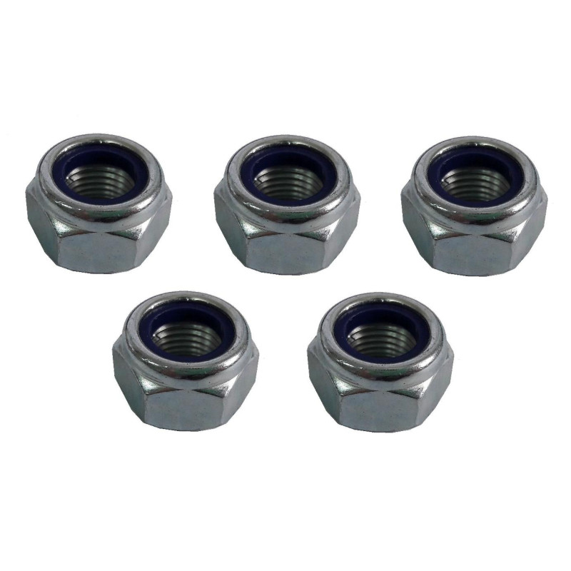 Nakrętka samohamowna 126p M8x1.25mm 5 szt Nakrętka samohamowna 126p M8x1.25mm 5 szt